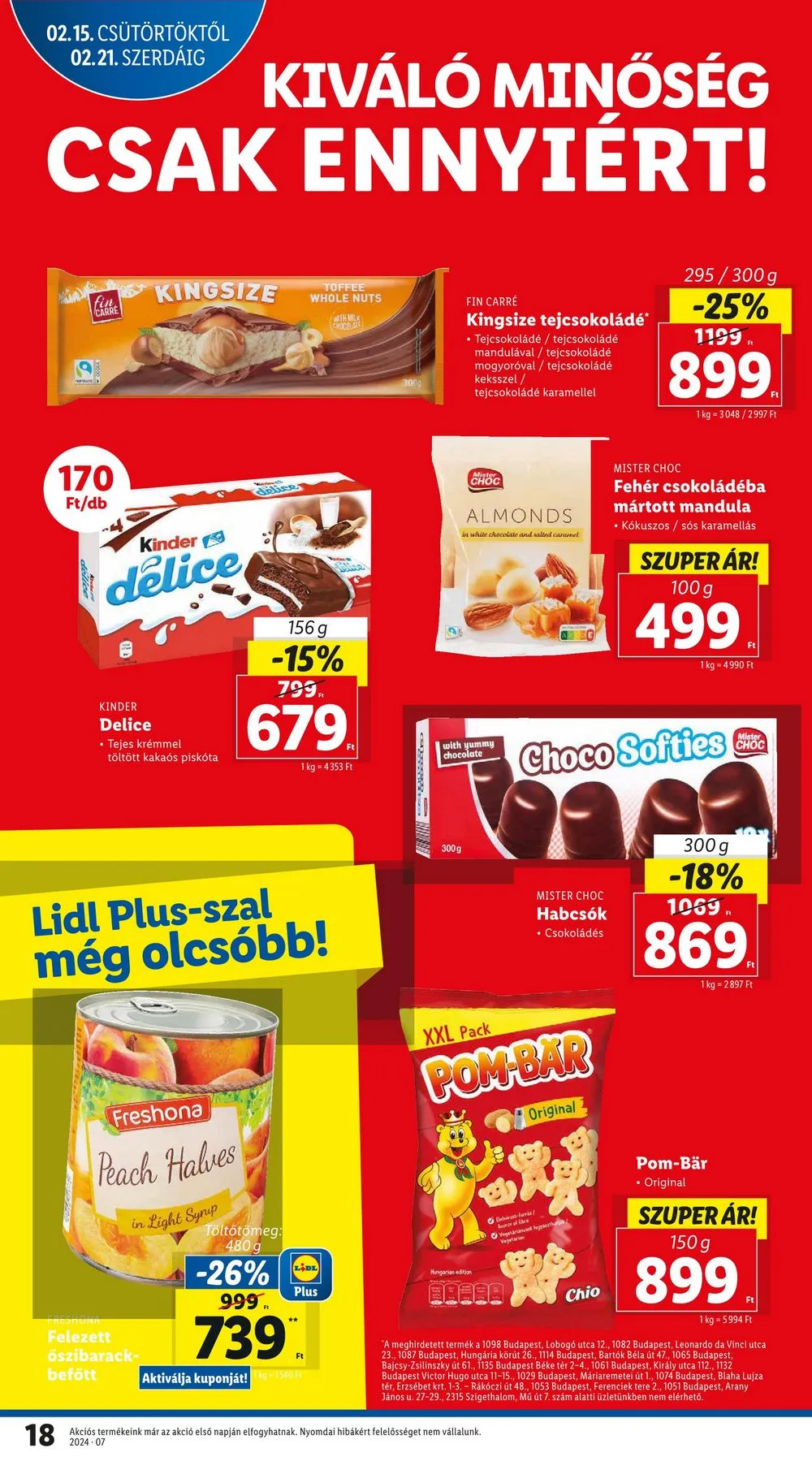 Lidl akciós újság 02.15–02.21 – 18. oldal