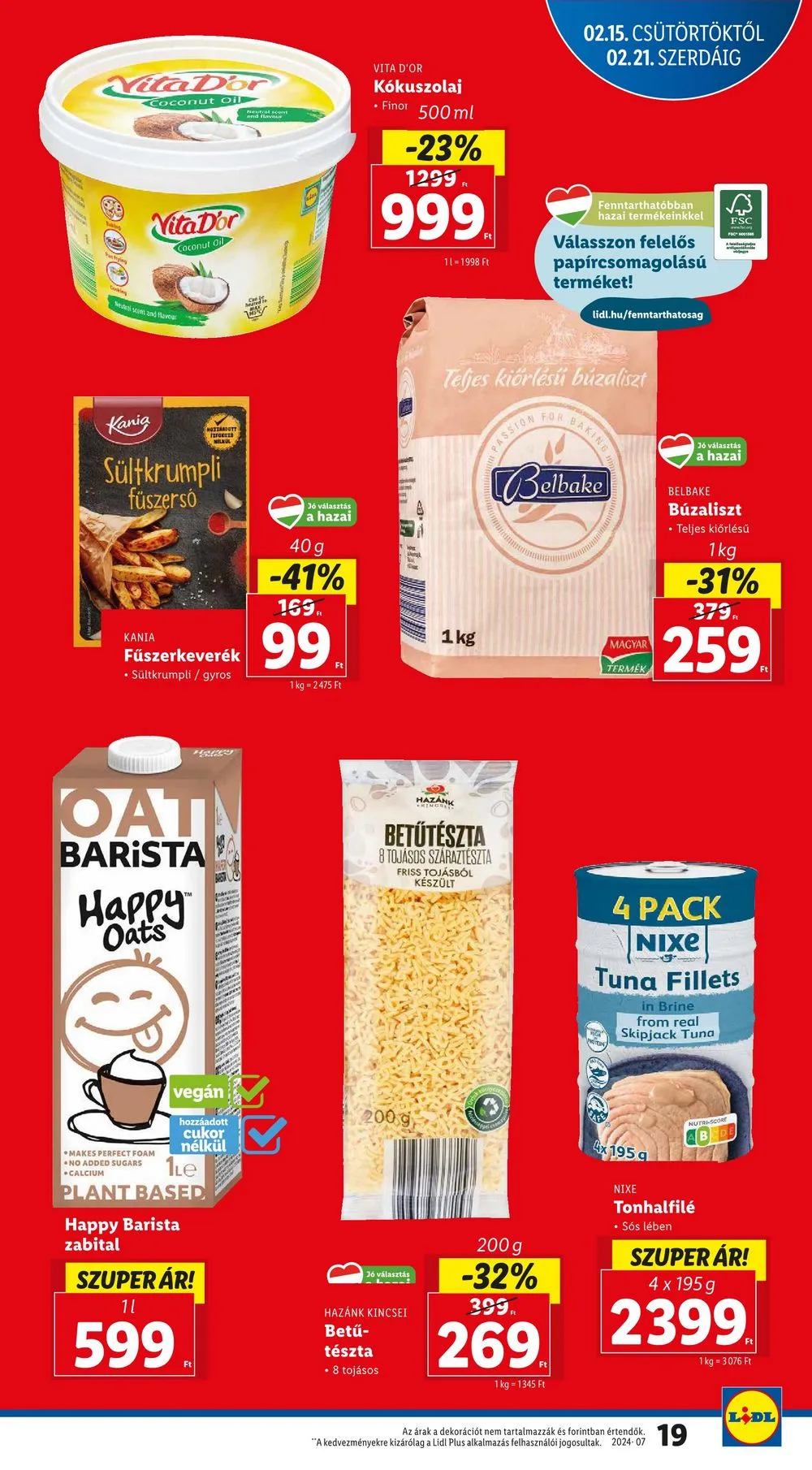 Lidl akciós újság 02.15–02.21 – 19. oldal