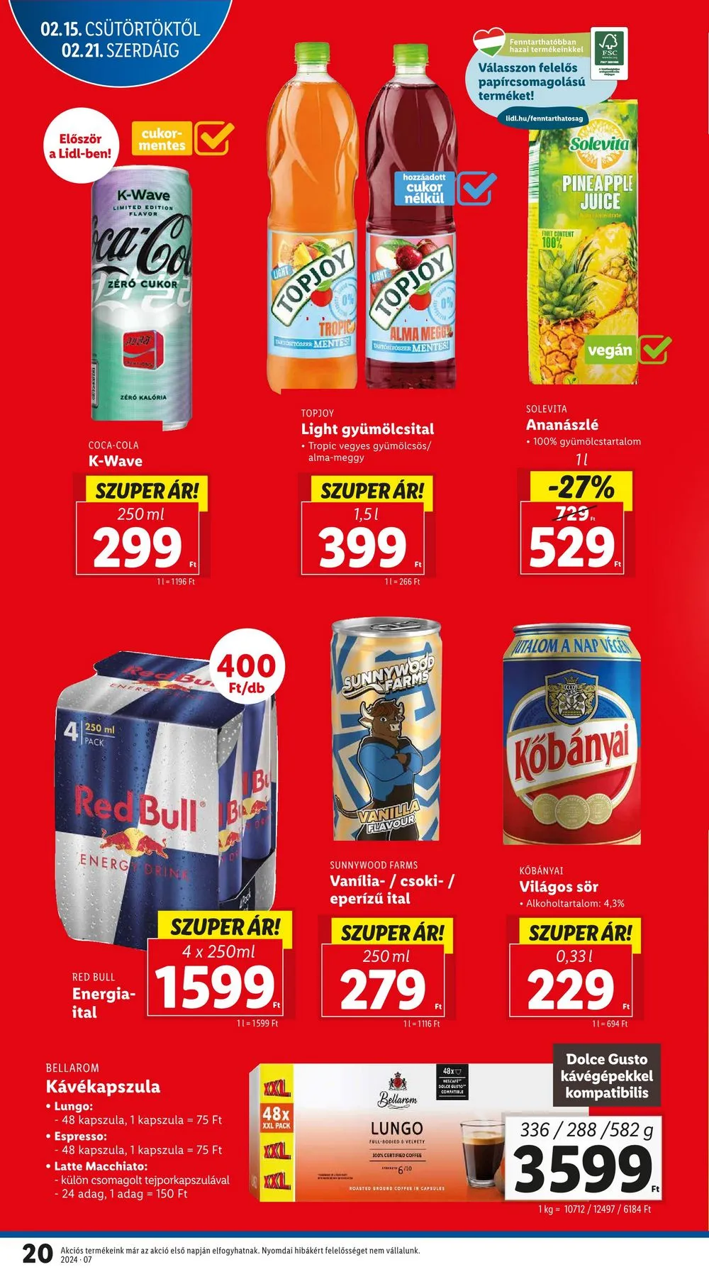 Lidl akciós újság 02.15–02.21 – 20. oldal