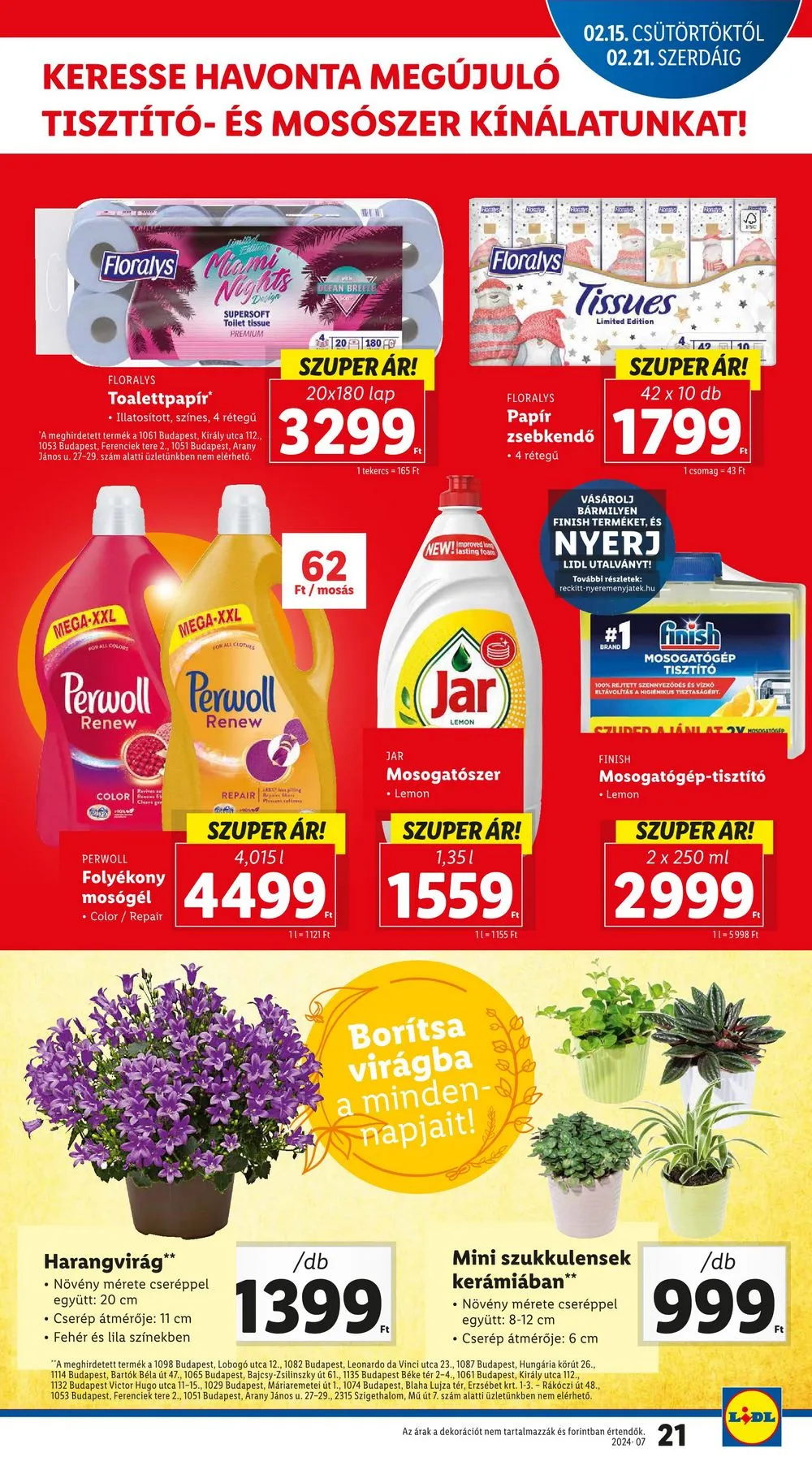 Lidl akciós újság 02.15–02.21 – 21. oldal