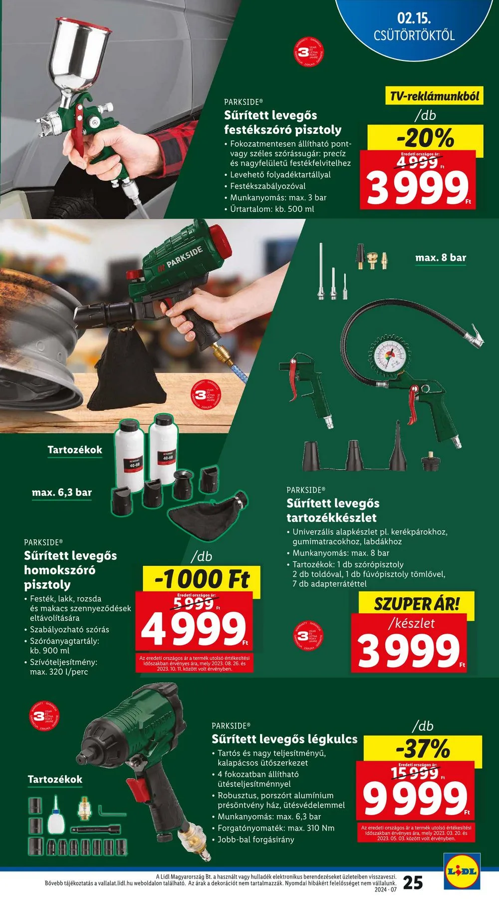 Lidl akciós újság 02.15–02.21 – 25. oldal
