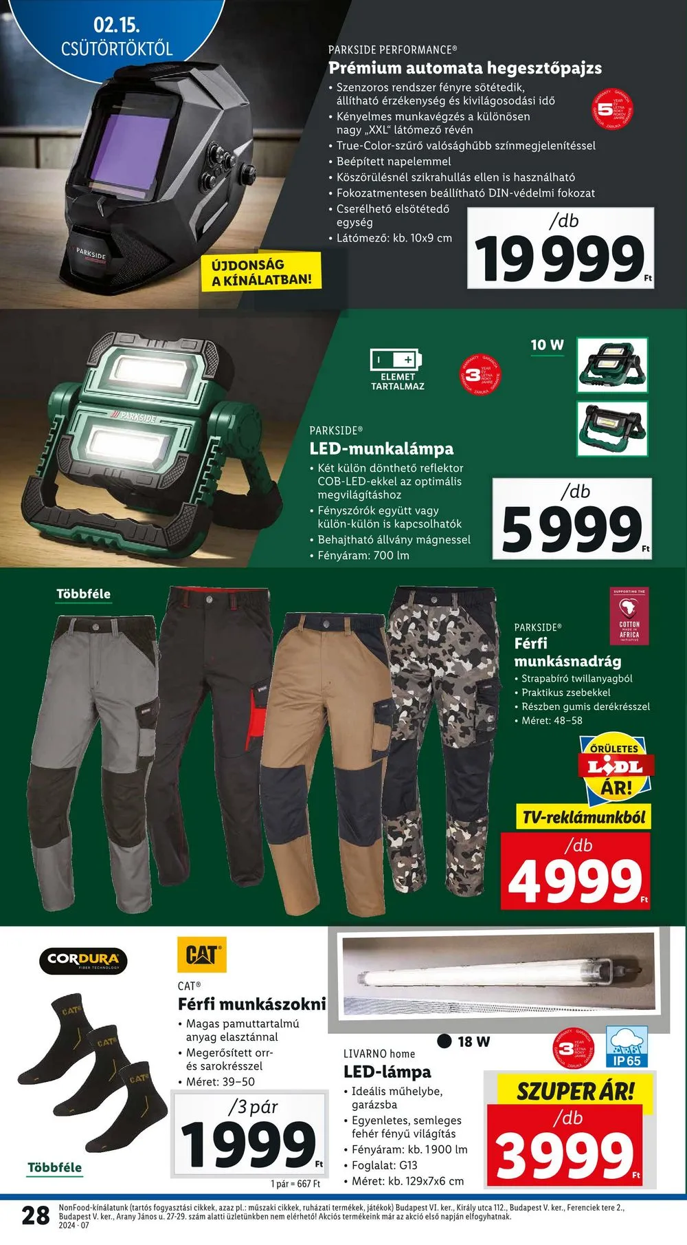 Lidl akciós újság 02.15–02.21 – 28. oldal