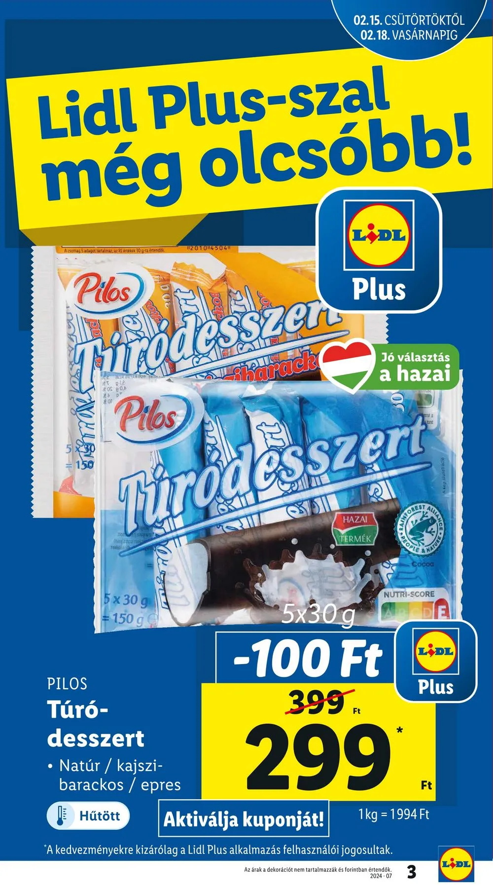 Lidl akciós újság 02.15–02.21 – 3. oldal
