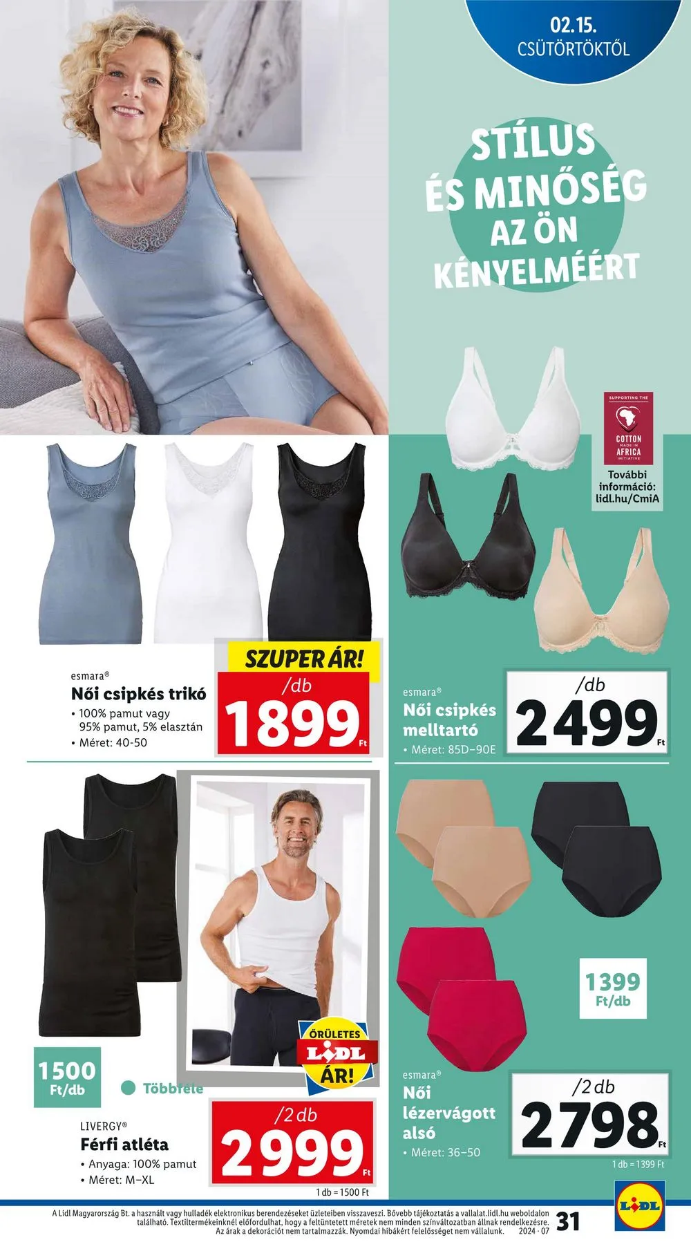 Lidl akciós újság 02.15–02.21 – 31. oldal