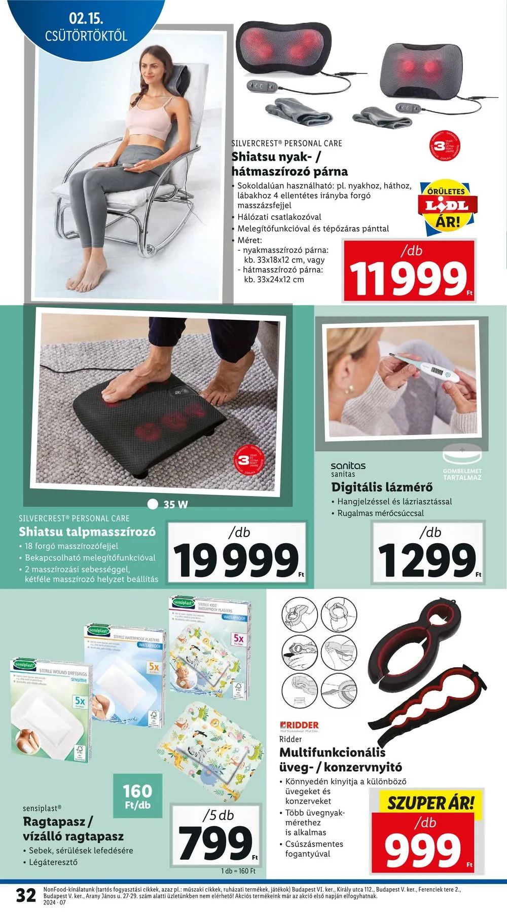 Lidl akciós újság 02.15–02.21 – 32. oldal