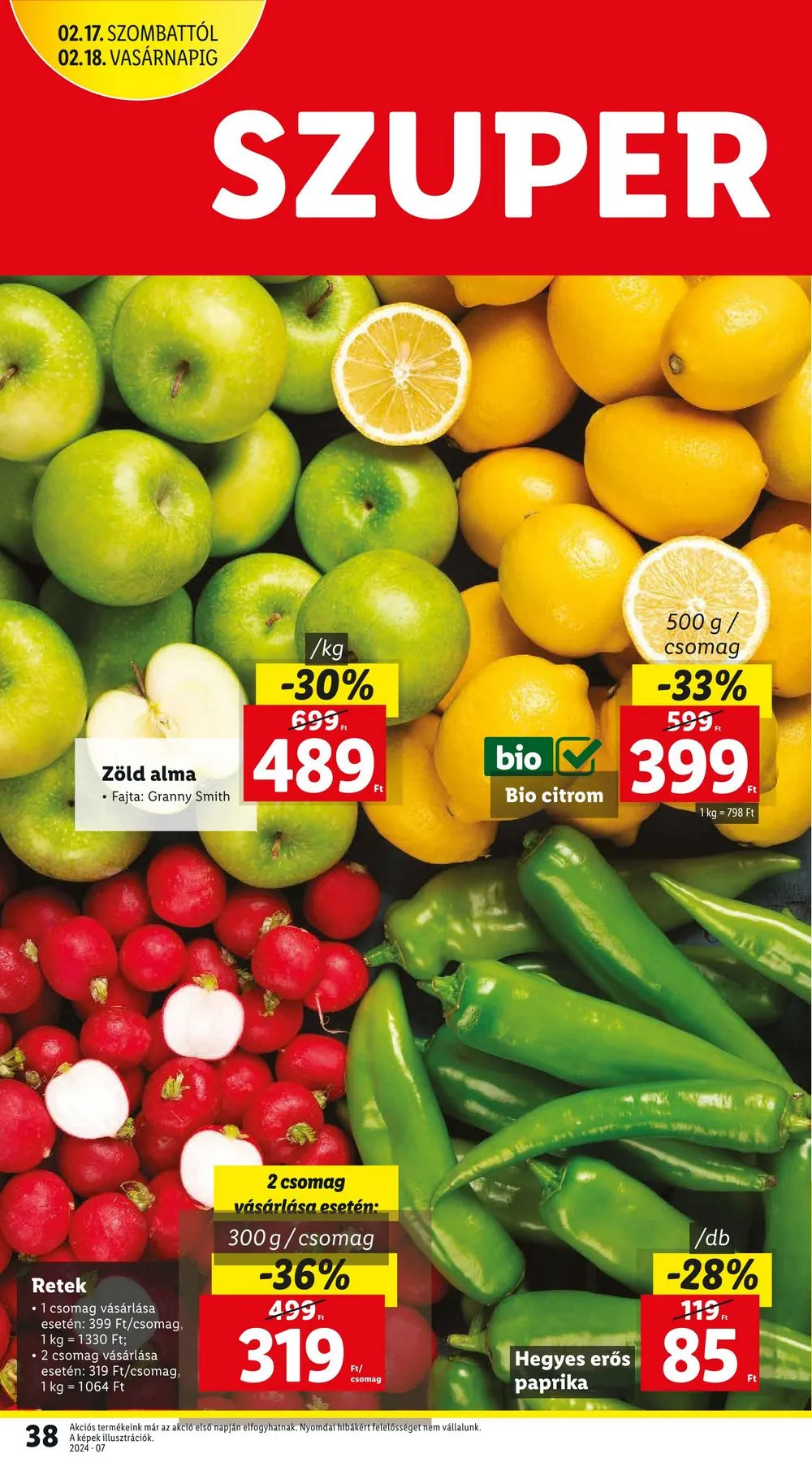 Lidl akciós újság 02.15–02.21 – 38. oldal