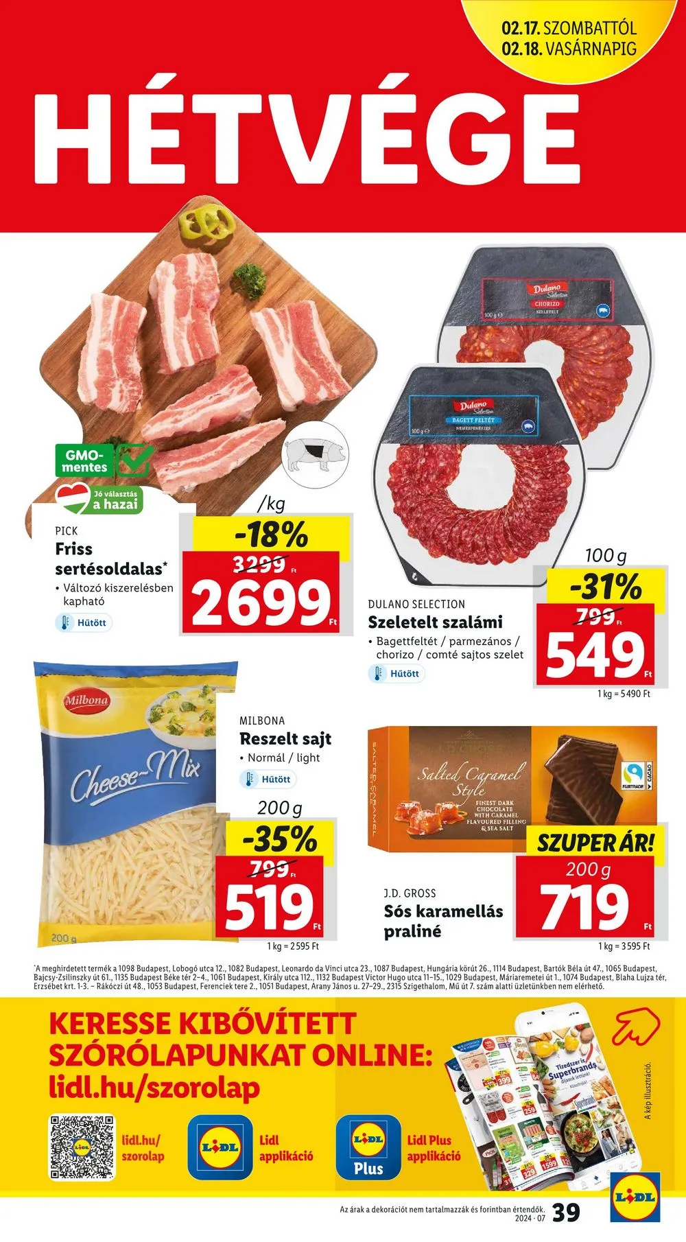 Lidl akciós újság 02.15–02.21 – 39. oldal