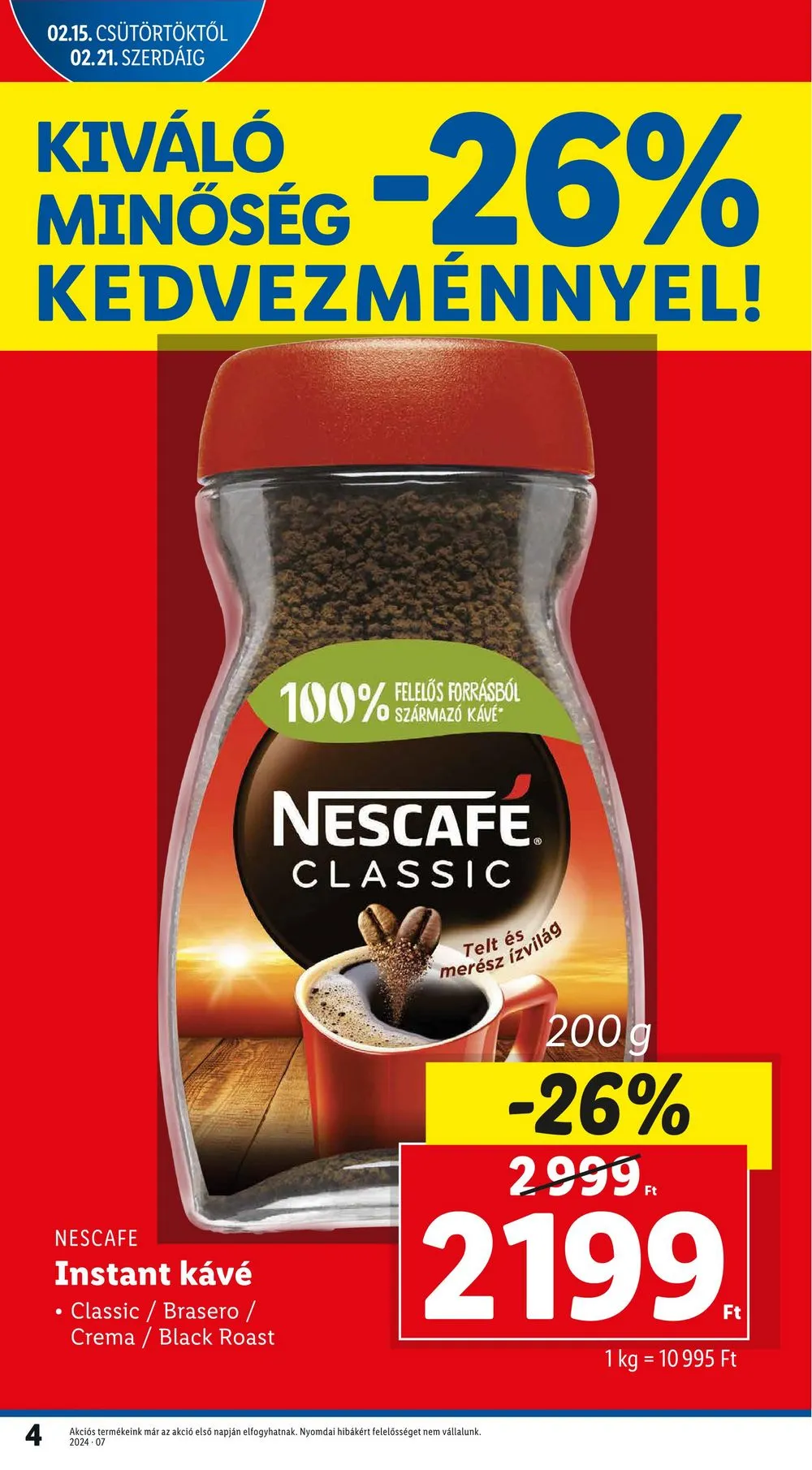 Lidl akciós újság 02.15–02.21 – 4. oldal