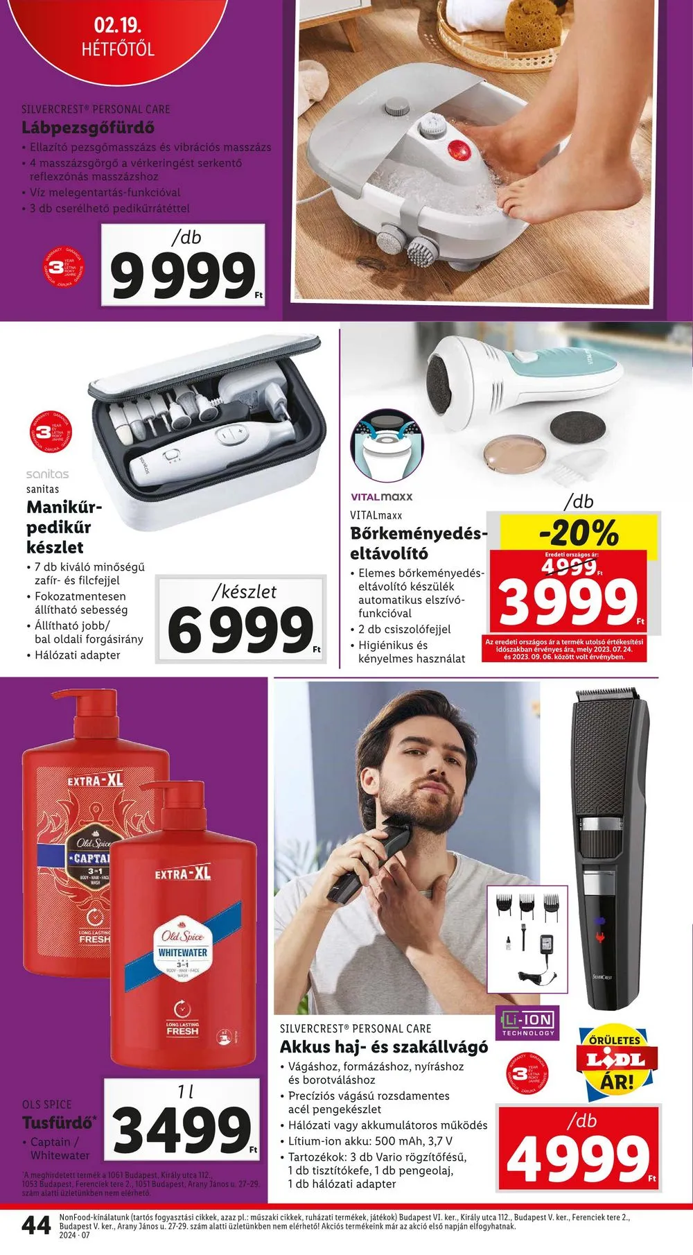 Lidl akciós újság 02.15–02.21 – 44. oldal