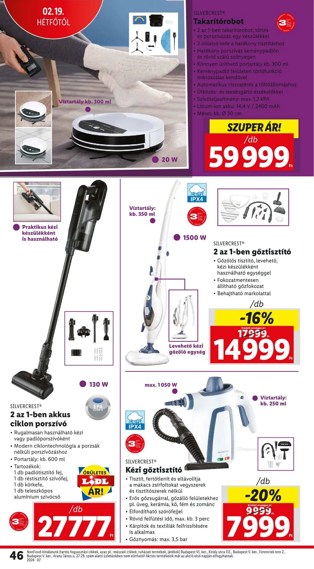 Lidl akciós újság 02.15–02.21 – 46. oldal