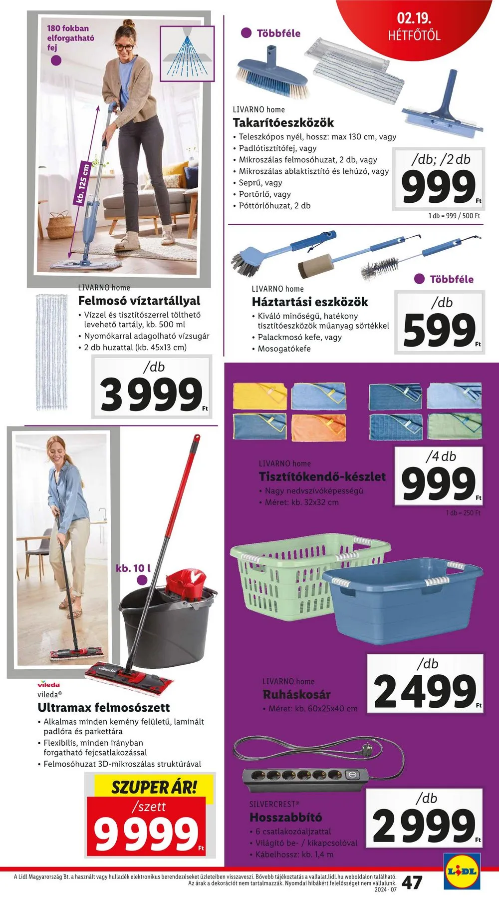 Lidl akciós újság 02.15–02.21 – 47. oldal