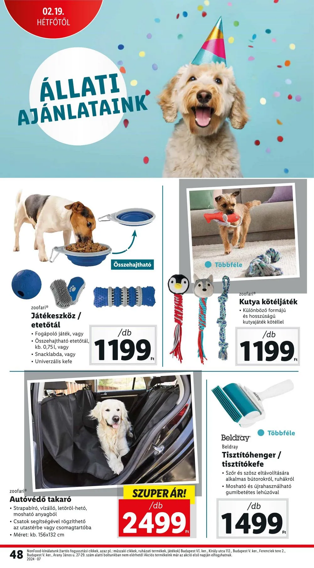 Lidl akciós újság 02.15–02.21 – 48. oldal