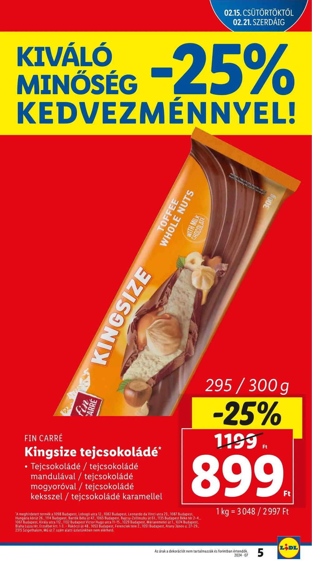 Lidl akciós újság 02.15–02.21 – 5. oldal