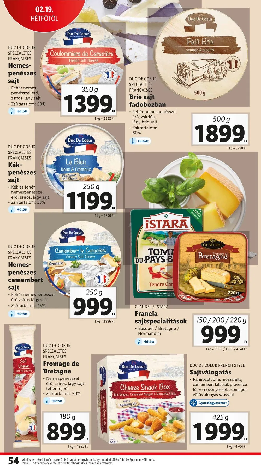 Lidl akciós újság 02.15–02.21 – 54. oldal