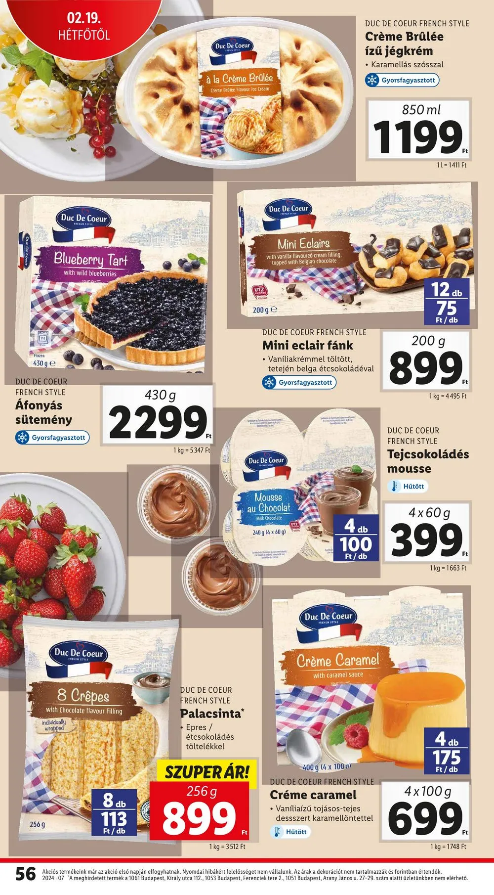 Lidl akciós újság 02.15–02.21 – 56. oldal