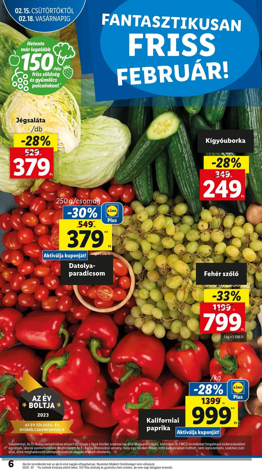 Lidl akciós újság 02.15–02.21 – 6. oldal