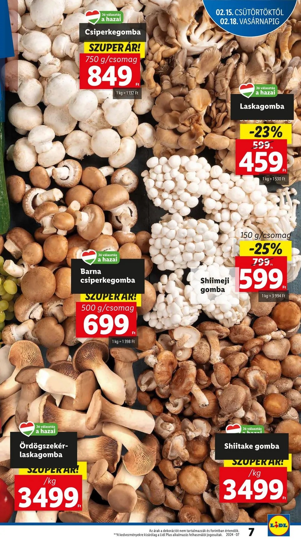 Lidl akciós újság 02.15–02.21 – 7. oldal
