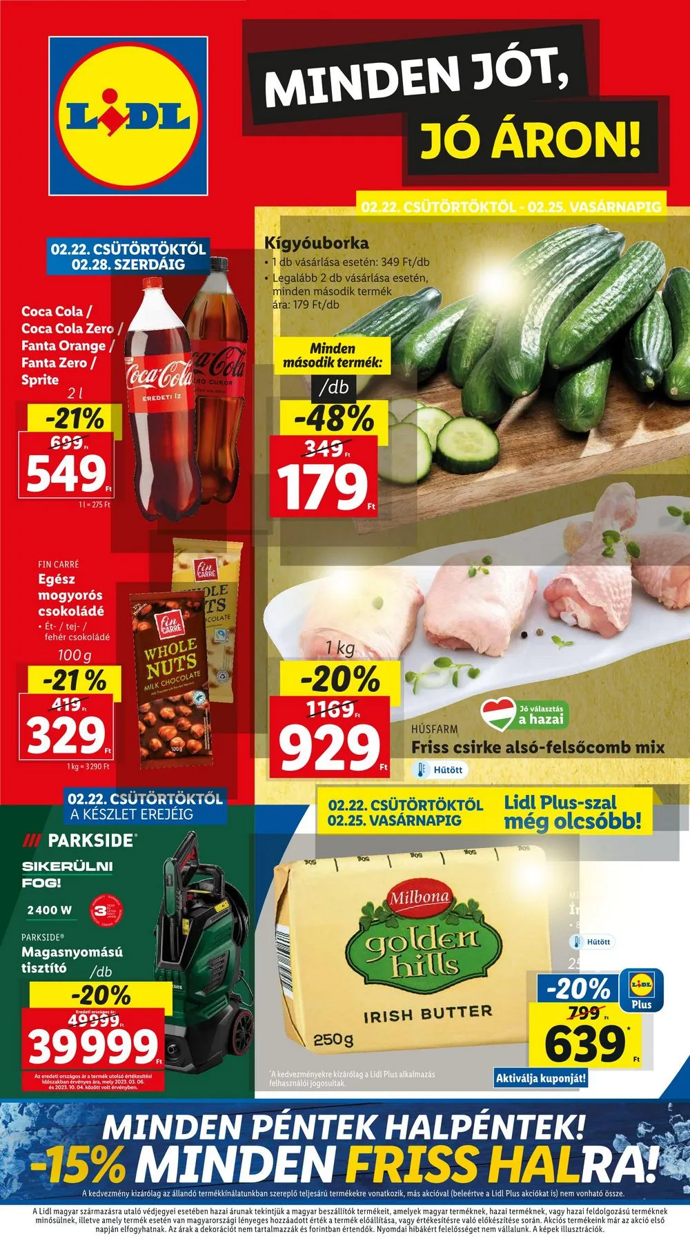 Lidl akciós újság 02.22–02.28