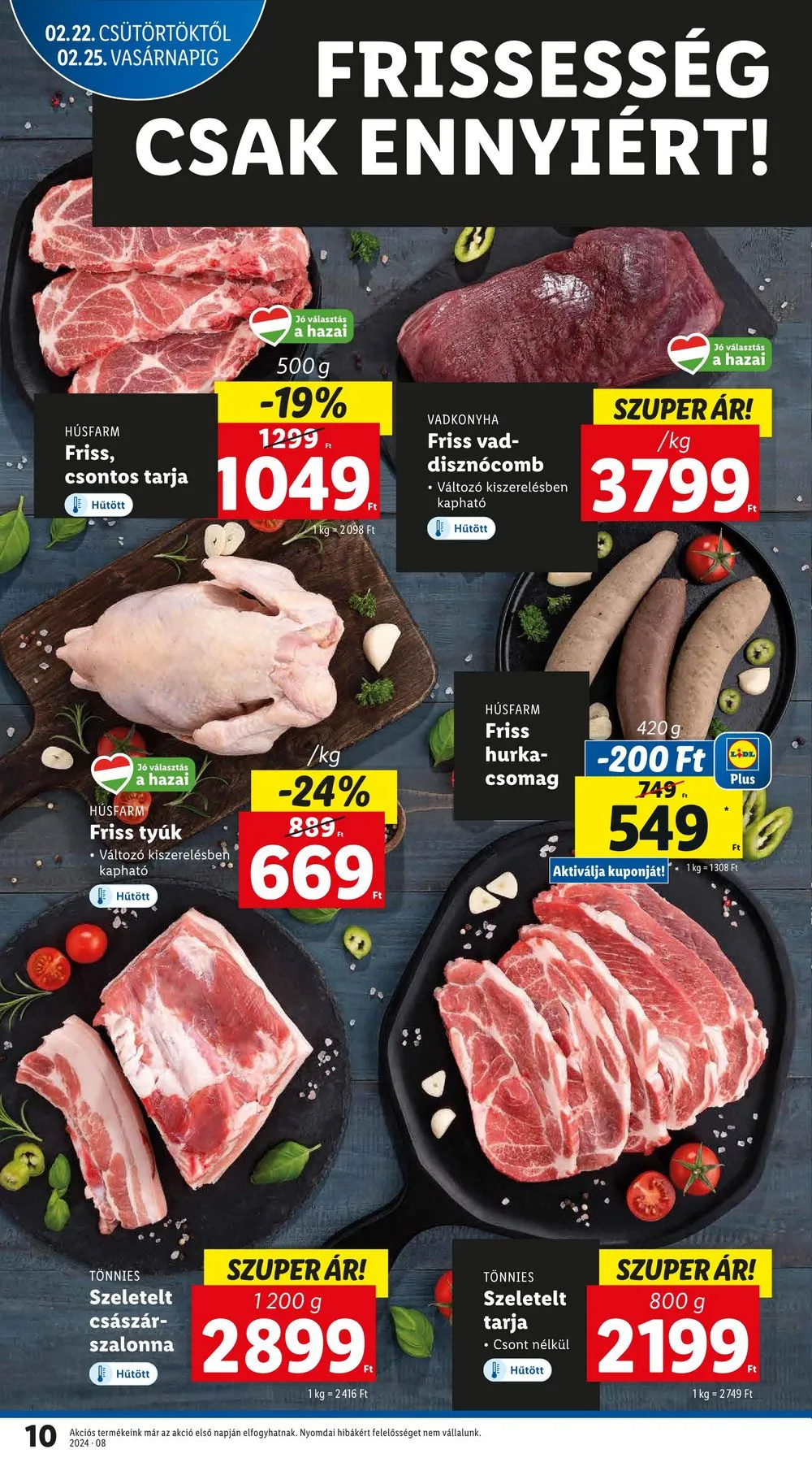 Lidl akciós újság 02.22–02.28 – 10. oldal