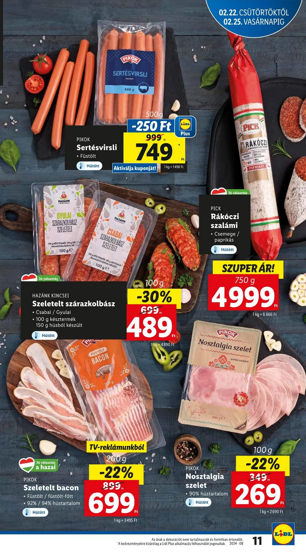 Lidl akciós újság 02.22–02.28 – 11. oldal
