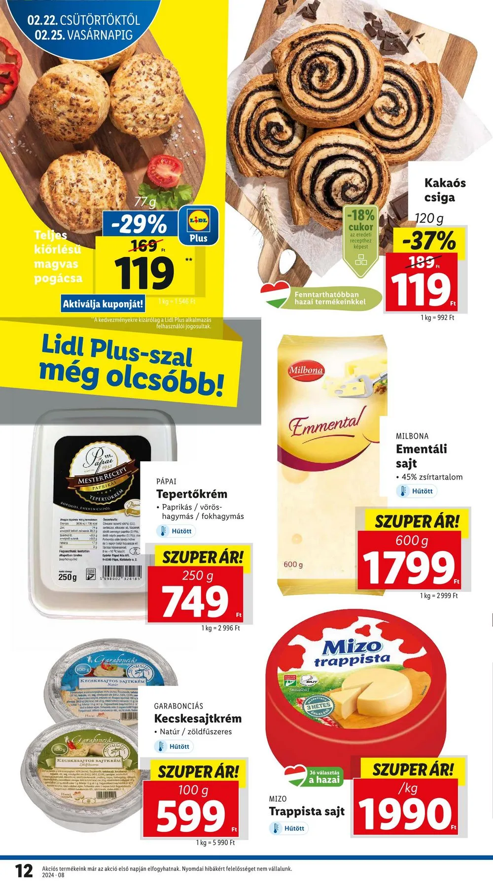 Lidl akciós újság 02.22–02.28 – 12. oldal