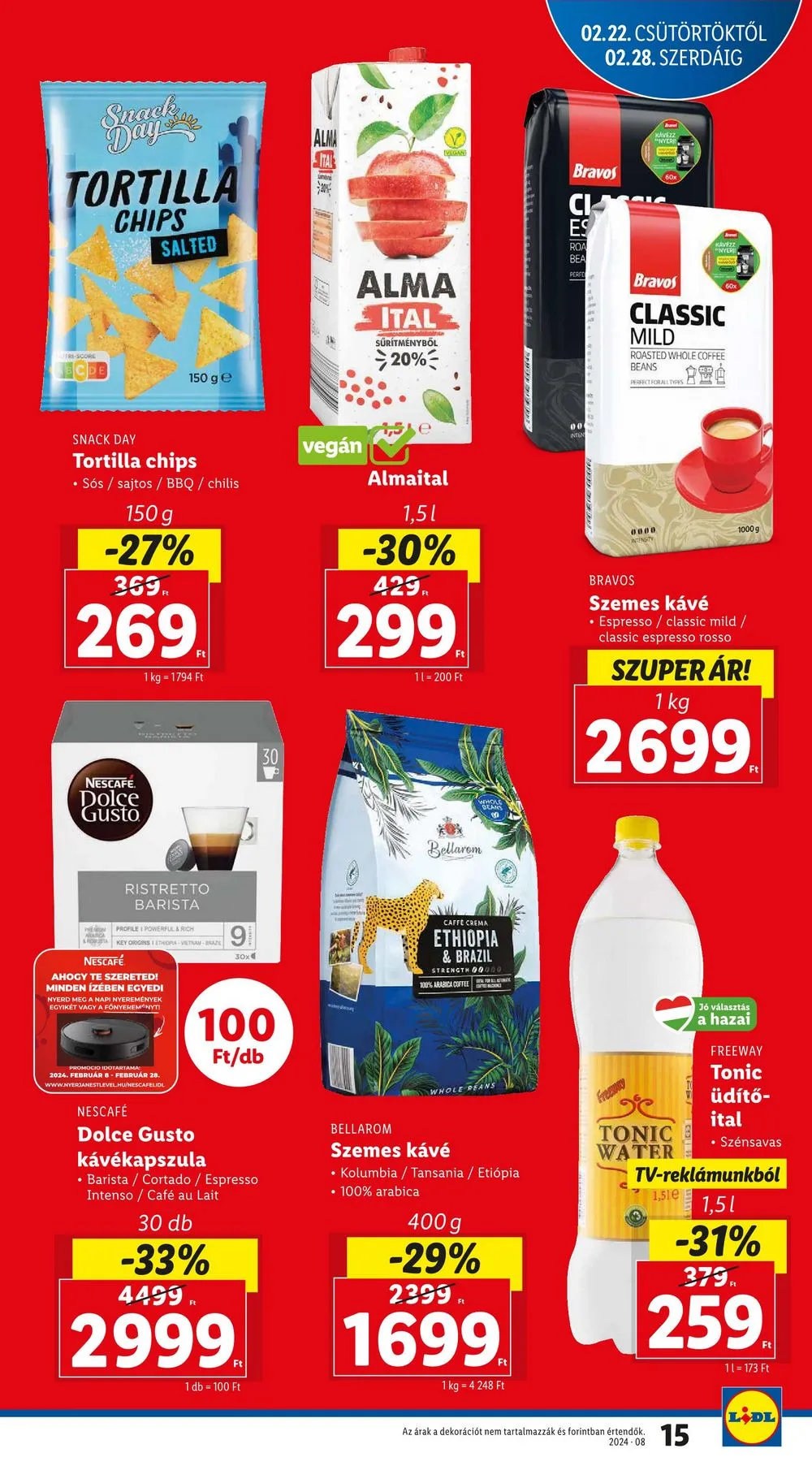 Lidl akciós újság 02.22–02.28 – 15. oldal