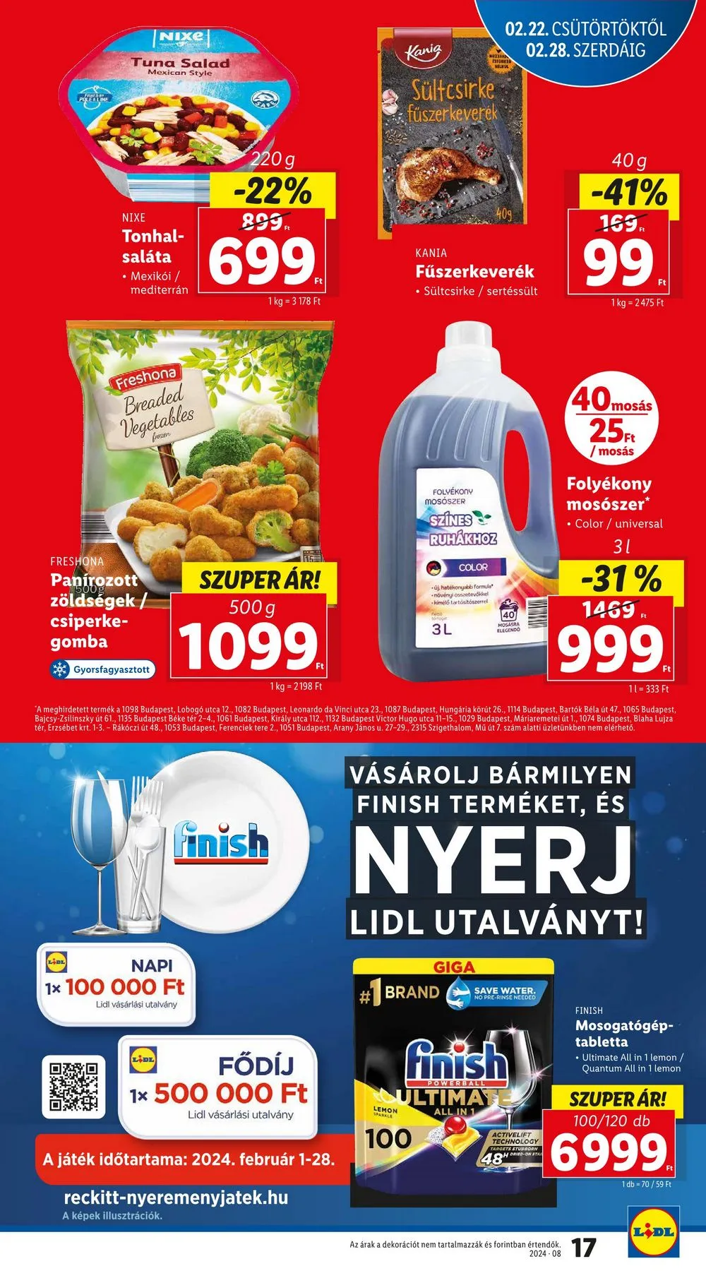 Lidl akciós újság 02.22–02.28 – 17. oldal