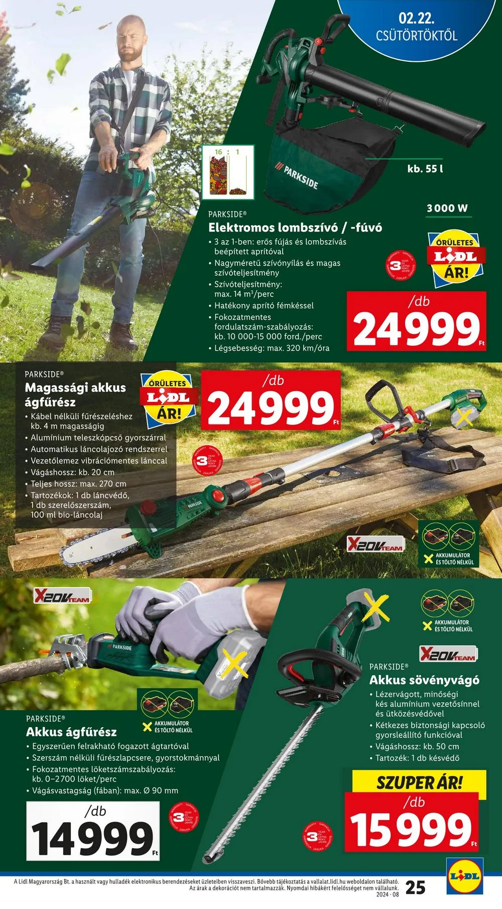 Lidl akciós újság 02.22–02.28 – 25. oldal