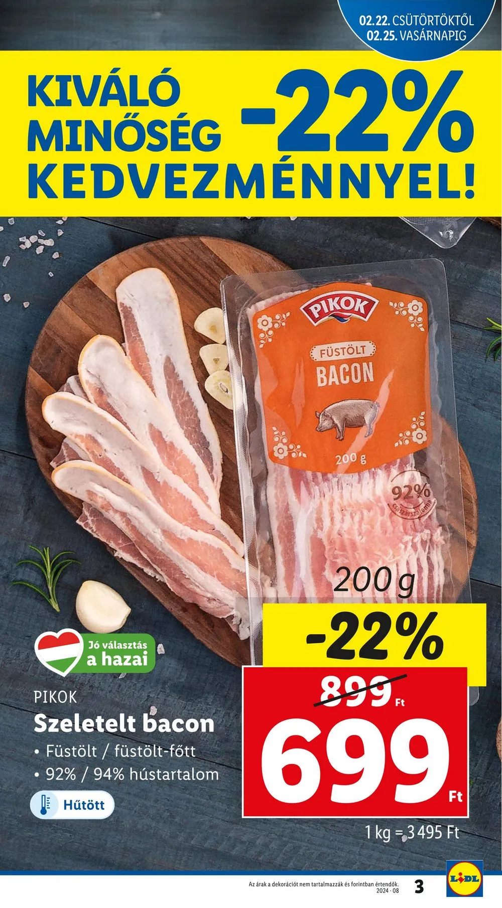 Lidl akciós újság 02.22–02.28 – 3. oldal