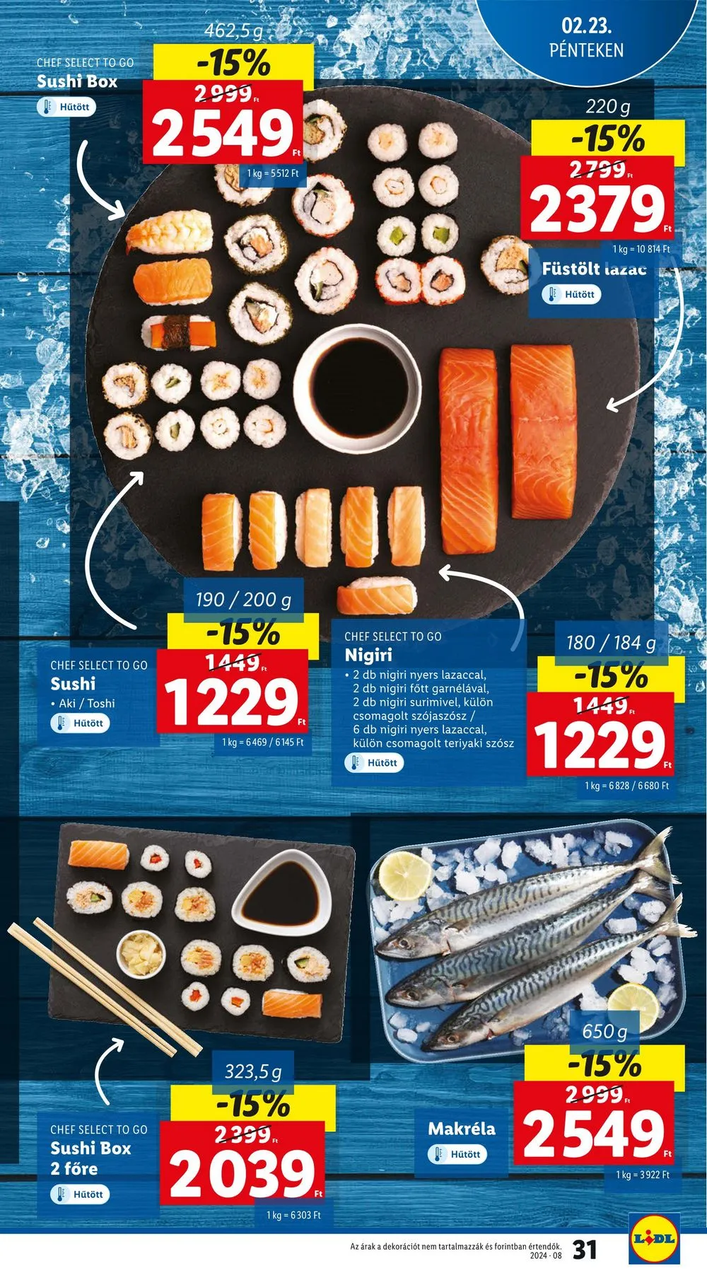 Lidl akciós újság 02.22–02.28 – 31. oldal