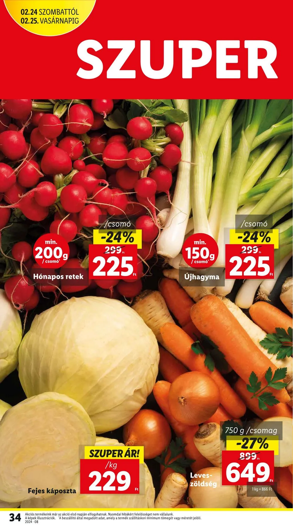 Lidl akciós újság 02.22–02.28 – 34. oldal