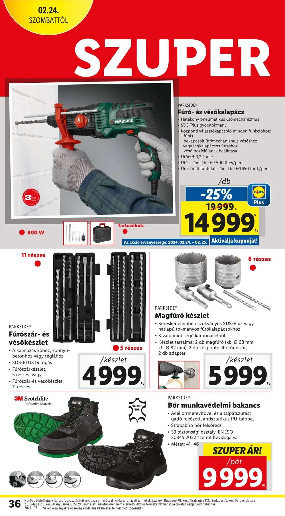 Lidl akciós újság 02.22–02.28 – 36. oldal