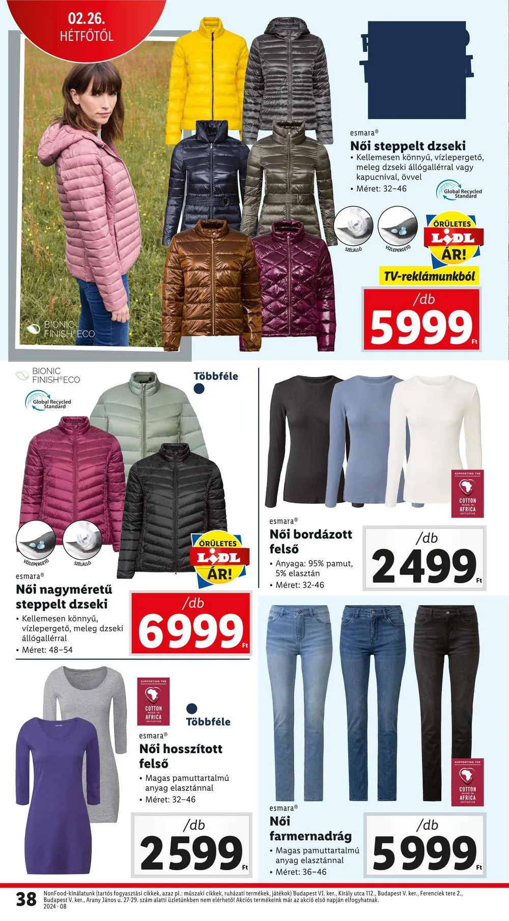 Lidl akciós újság 02.22–02.28 – 38. oldal