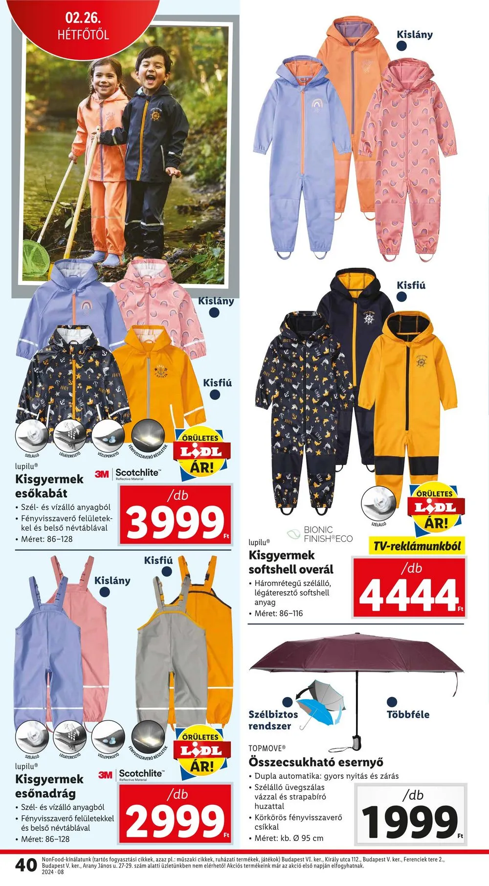 Lidl akciós újság 02.22–02.28 – 40. oldal