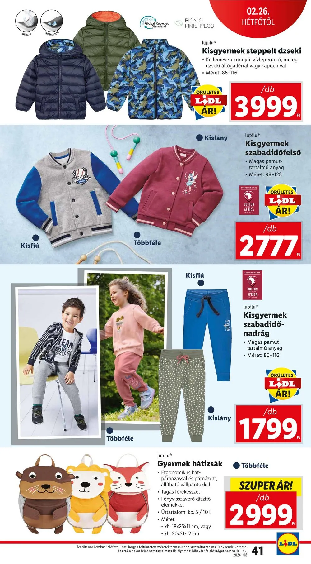 Lidl akciós újság 02.22–02.28 – 41. oldal