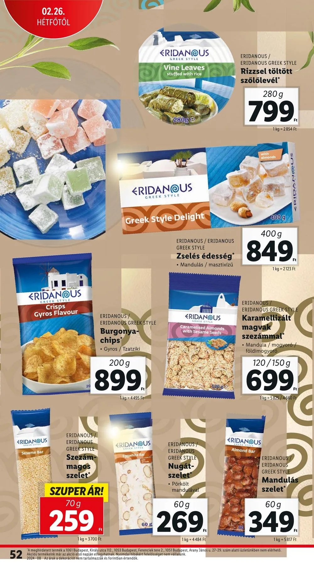 Lidl akciós újság 02.22–02.28 – 52. oldal
