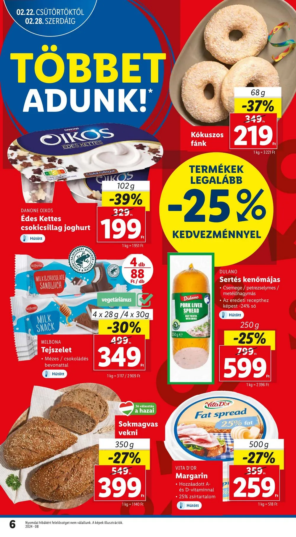 Lidl akciós újság 02.22–02.28 – 6. oldal