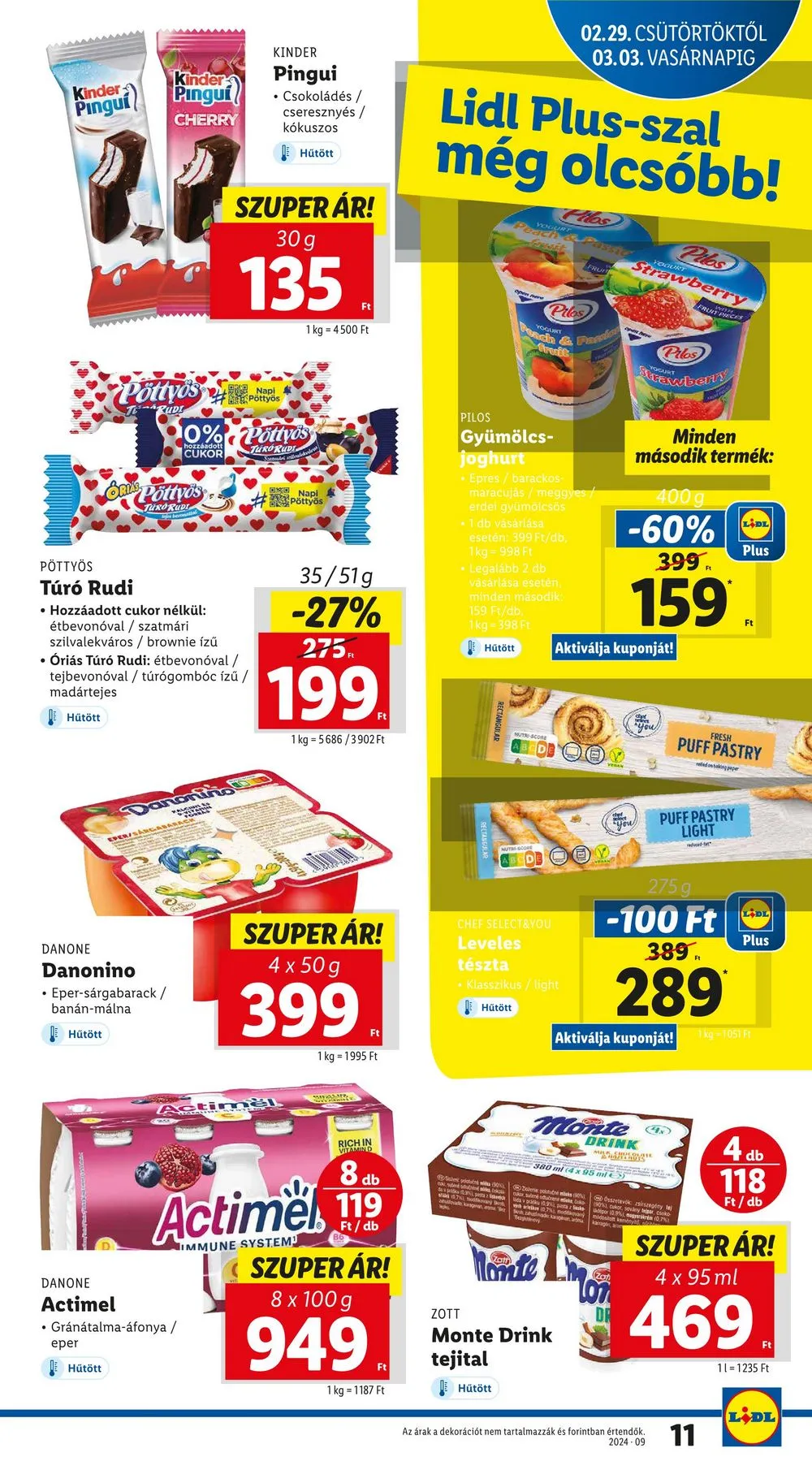Lidl akciós újság 02.29–03.06 – 11. oldal