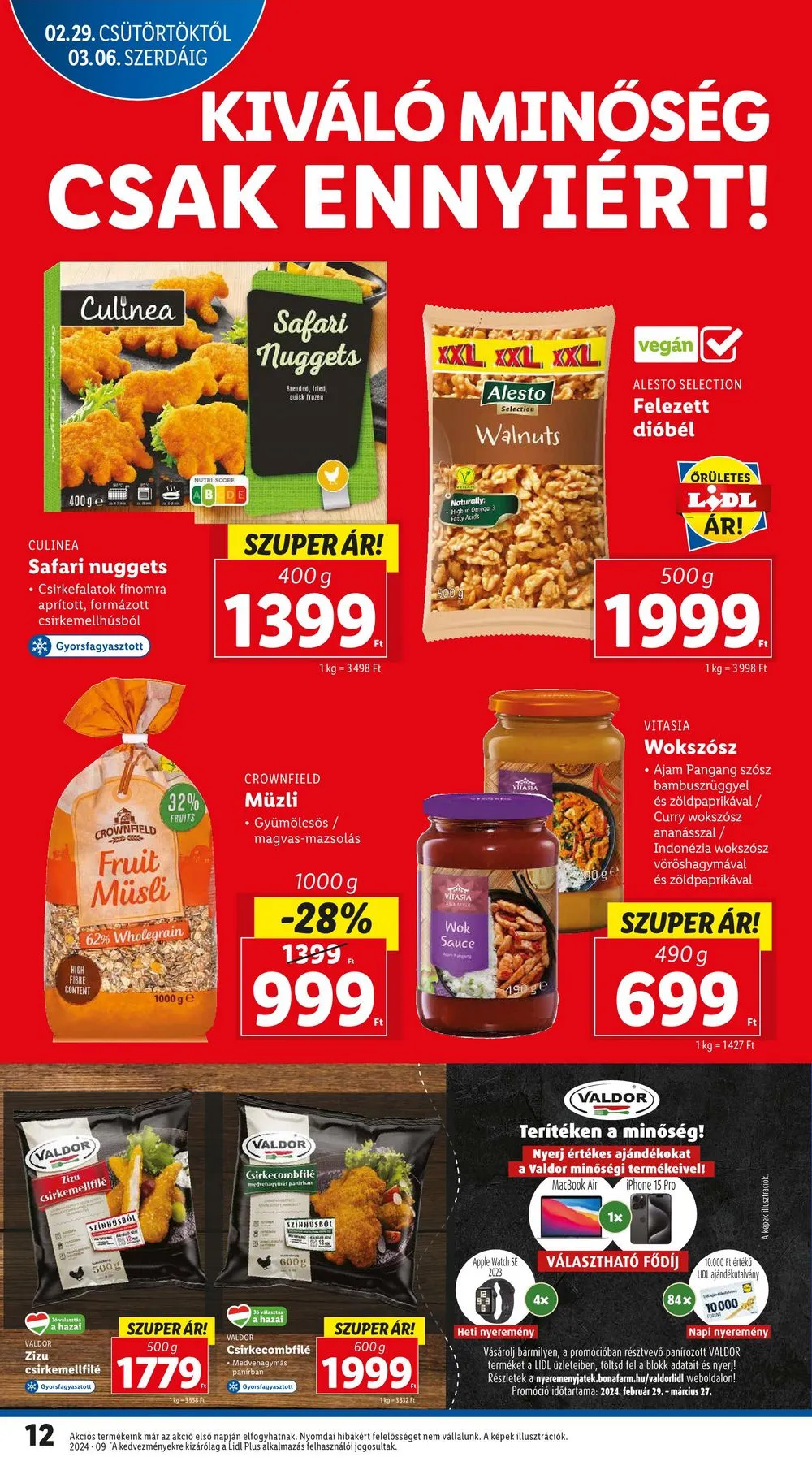 Lidl akciós újság 02.29–03.06 – 12. oldal
