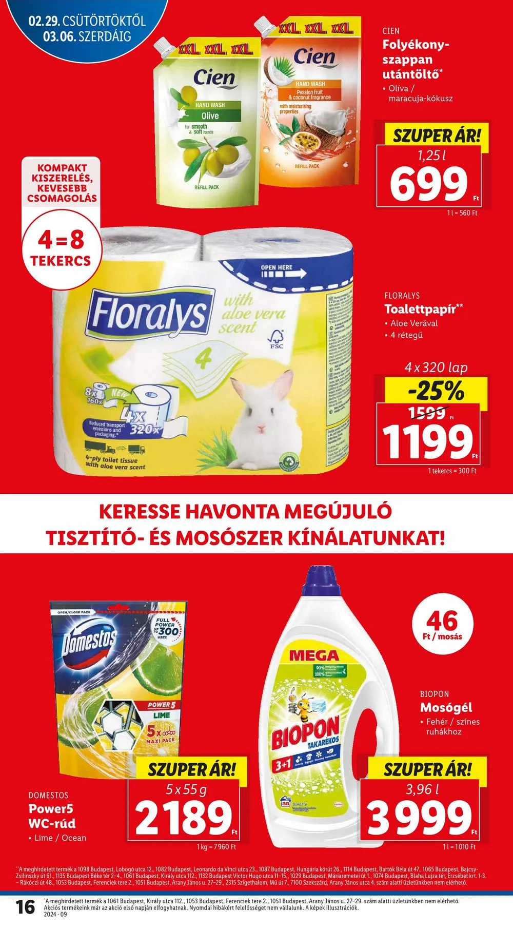 Lidl akciós újság 02.29–03.06 – 16. oldal