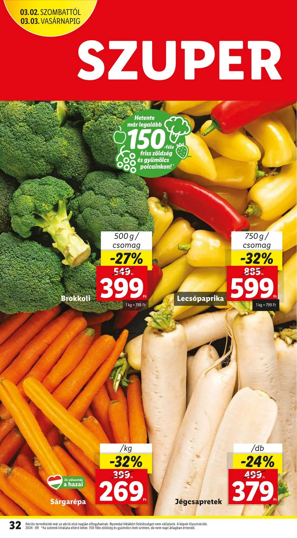 Lidl akciós újság 02.29–03.06 – 32. oldal