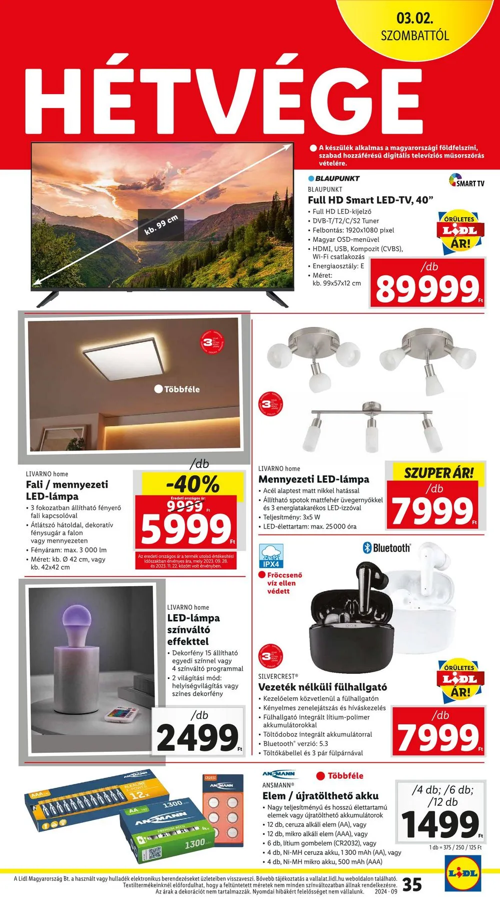 Lidl akciós újság 02.29–03.06 – 35. oldal