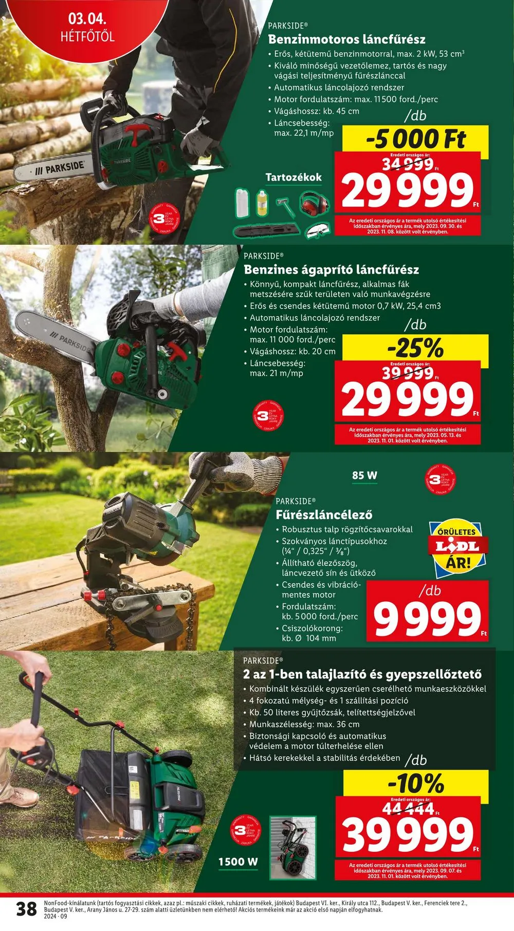 Lidl akciós újság 02.29–03.06 – 38. oldal