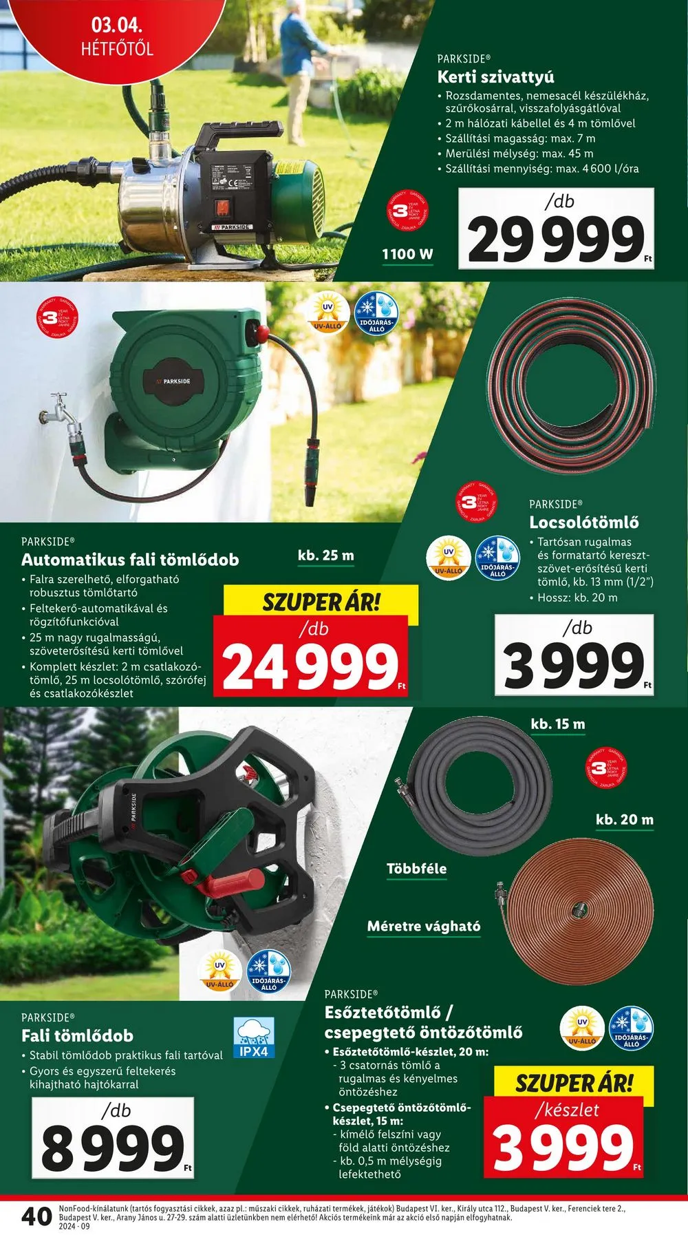 Lidl akciós újság 02.29–03.06 – 40. oldal