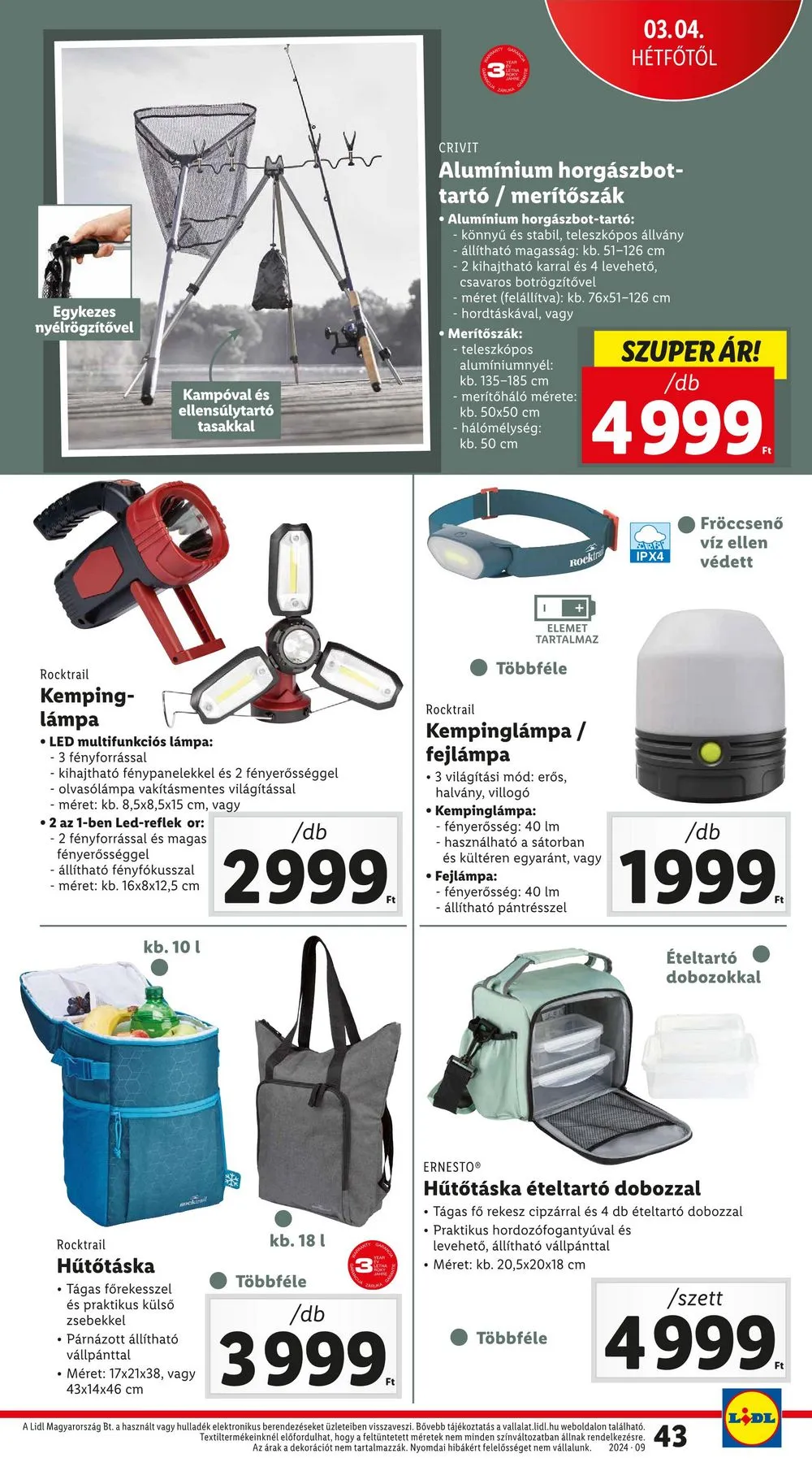 Lidl akciós újság 02.29–03.06 – 43. oldal