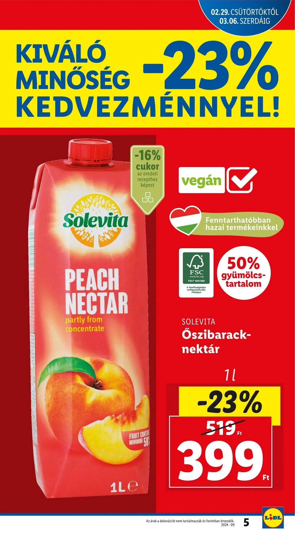 Lidl akciós újság 02.29–03.06 – 5. oldal