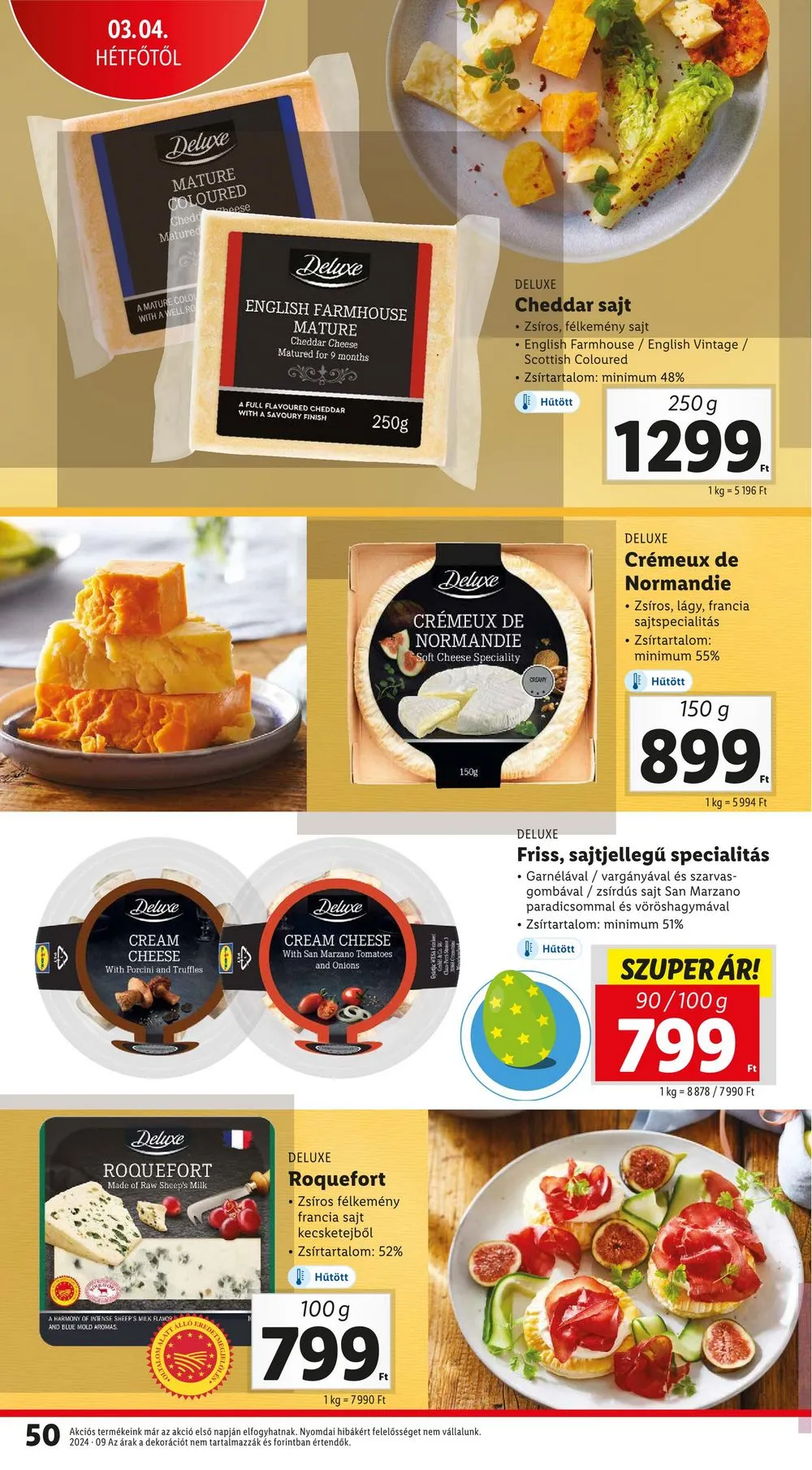 Lidl akciós újság 02.29–03.06 – 50. oldal