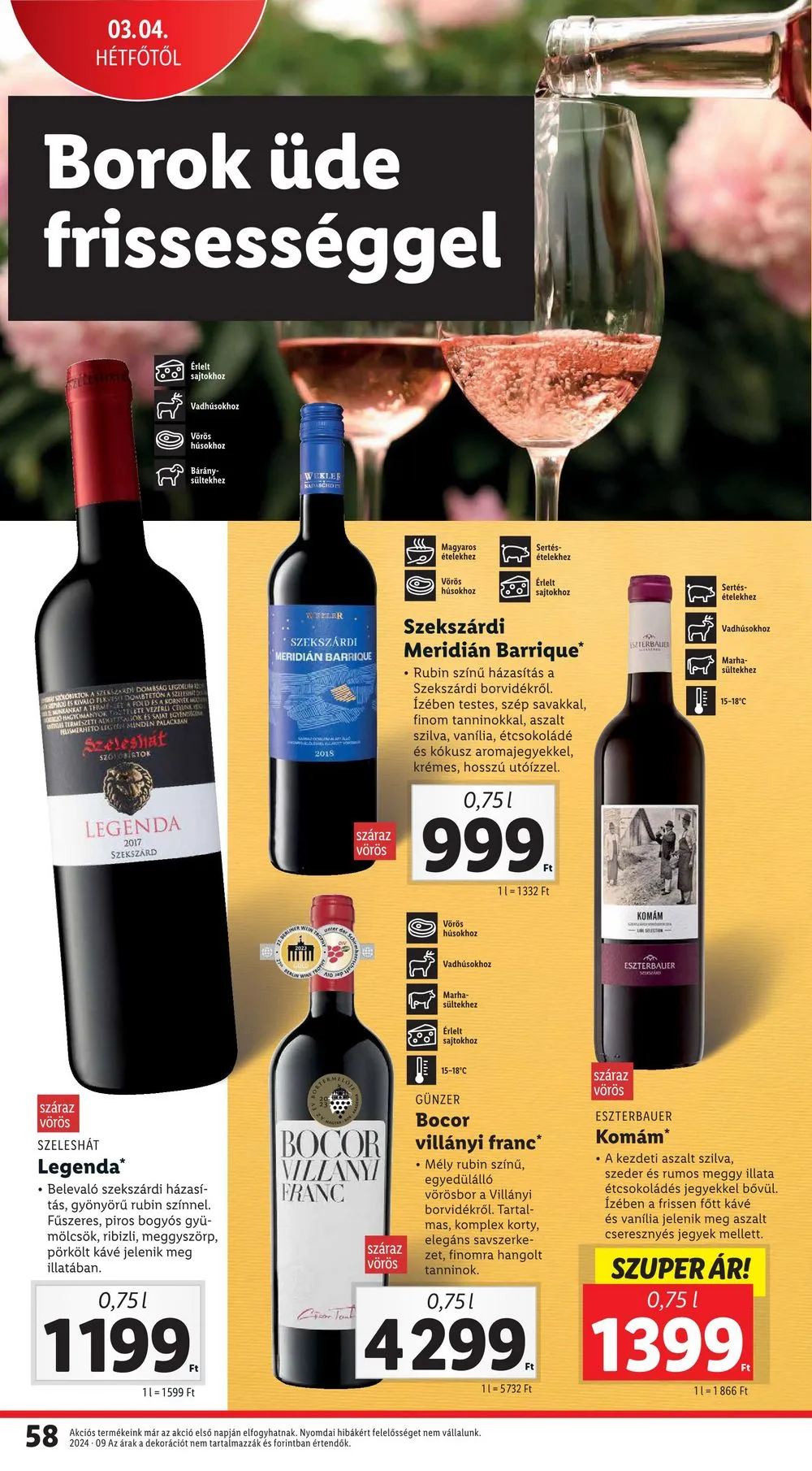 Lidl akciós újság 02.29–03.06 – 58. oldal