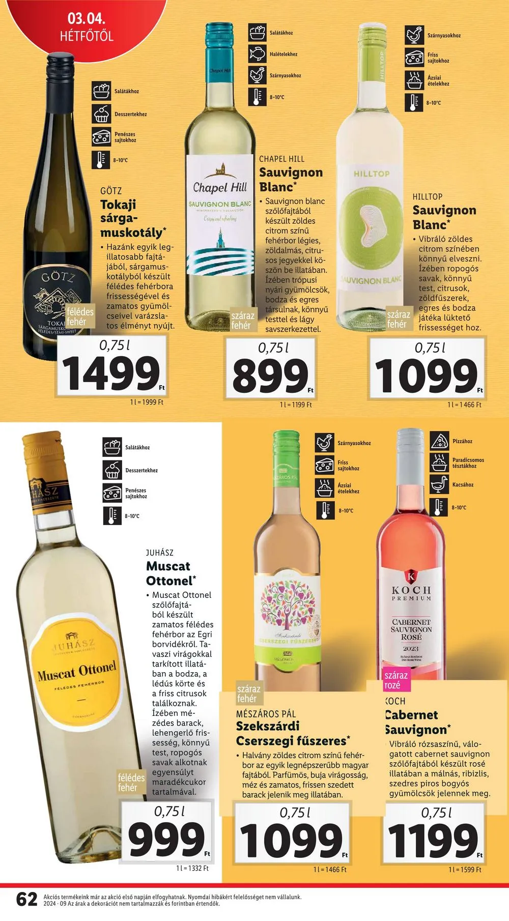 Lidl akciós újság 02.29–03.06 – 62. oldal