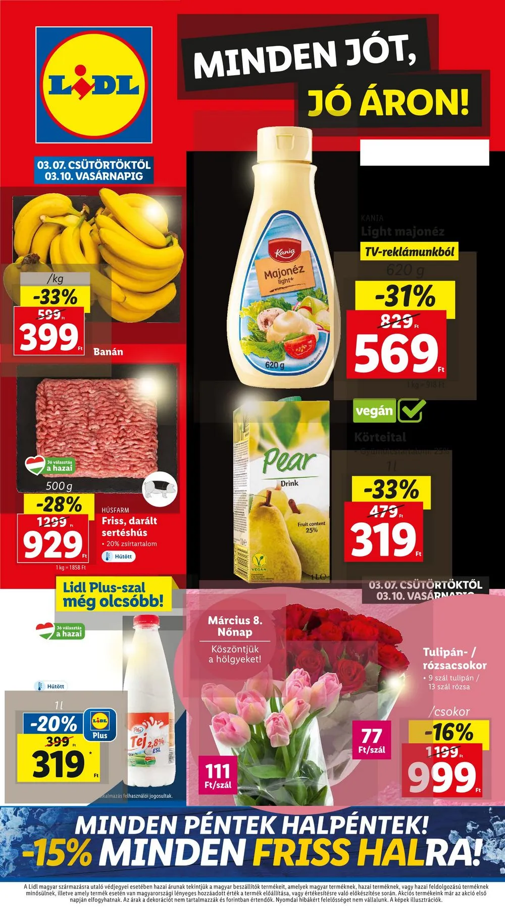 Lidl akciós újság 03.07–03.13